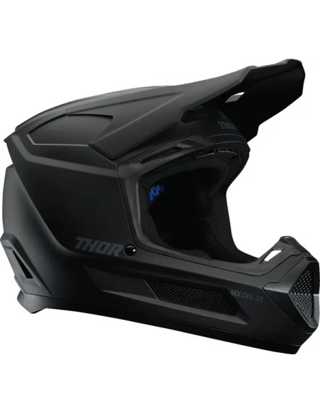 THOR Offroad - HELMET FLEET YTH BLACKOUT MATT