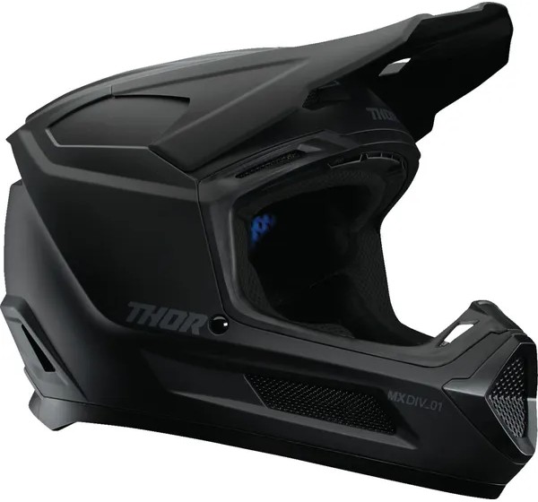 THOR Offroad - HELMET FLEET YTH BLACKOUT MATT