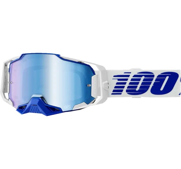 100% Motorradbrillen - GOGGLE ARMEGA BLUE MR BL