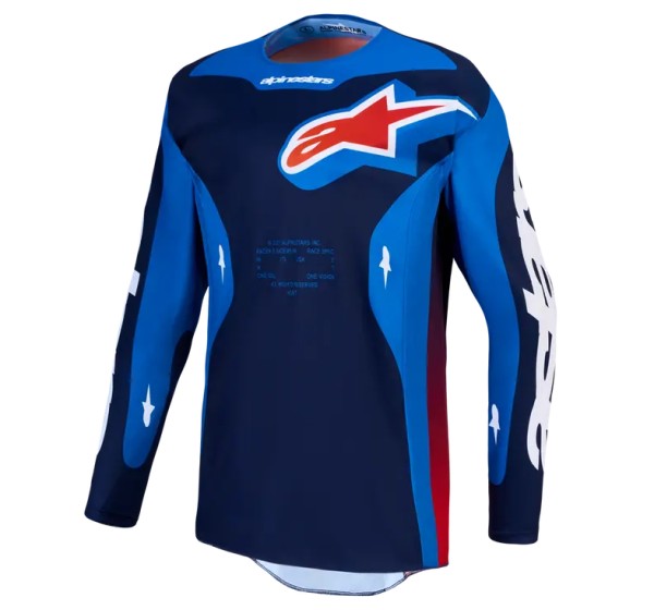 ALPINESTARS(MX) Jerseys - JERSEY RACER HUNT BLUE/RED 2X