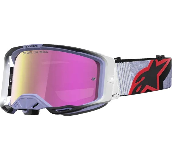 ALPINESTARS GOGGLES Motorradbrillen - GOGGLE VISION 8 MAVEN LAV BLAC