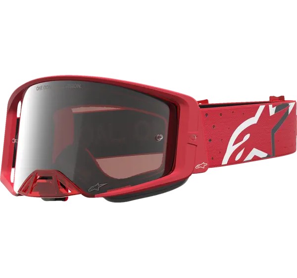 ALPINESTARS GOGGLES Motorradbrillen - GOGGLE SUPERTECH VESTA RED FLU