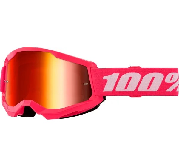 100% Motorradbrillen - GOG STRATA 2 PINK MR RD