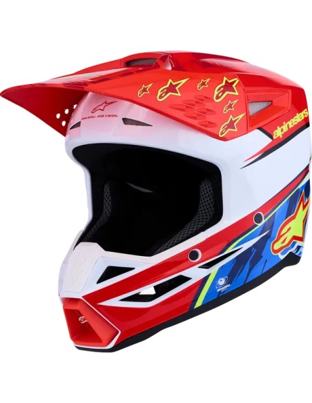 ALPINESTARS(MX) Offroad - HELMET SM3 FALCON RED/WHT/BLU