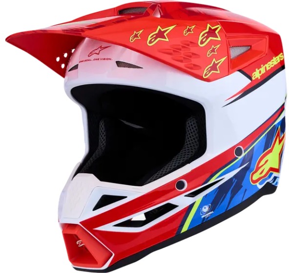 ALPINESTARS(MX) Offroad - HELMET SM3 FALCON RED/WHT/BLU