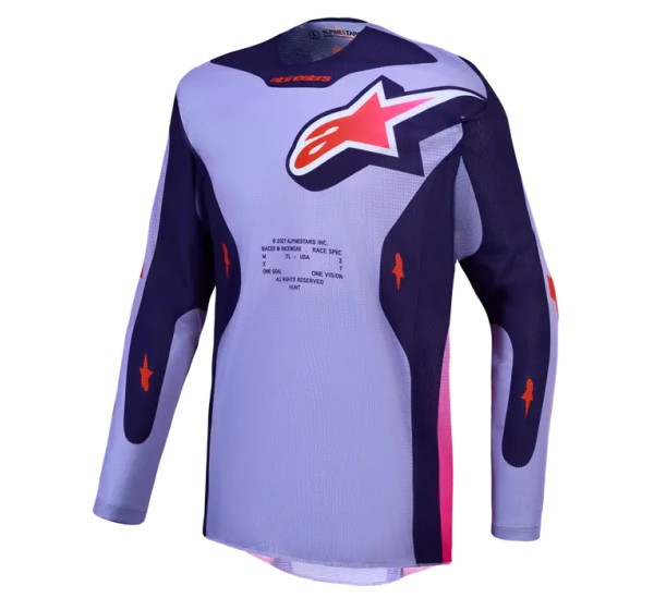 ALPINESTARS Jerseys - JERSEY RACER AIR HUNT VIO/PUR/