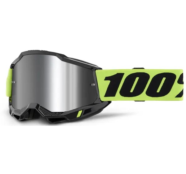 100% Motorradbrillen - GOG AC2 JR YL MIR SLV