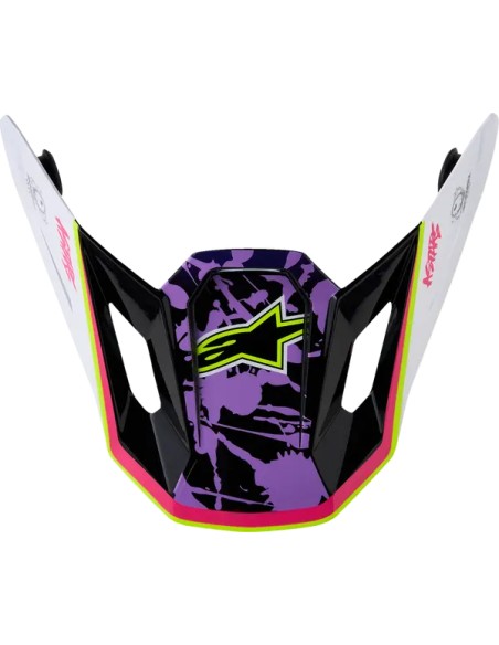 ALPINESTARS(MX) Ersatzteile - VISOR S-M7 BLASTER PU/PK/WH