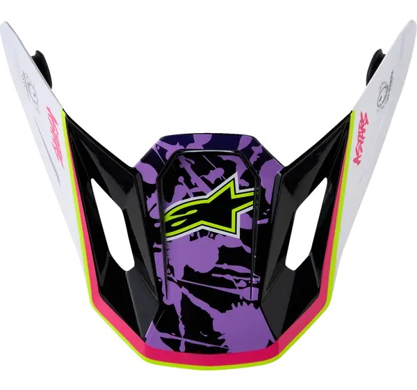 ALPINESTARS(MX) Ersatzteile - VISOR S-M7 BLASTER PU/PK/WH