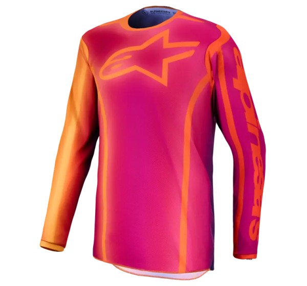 ALPINESTARS(MX) Jerseys - JERSEY FLUID KEPLER PUR/ORG 2X