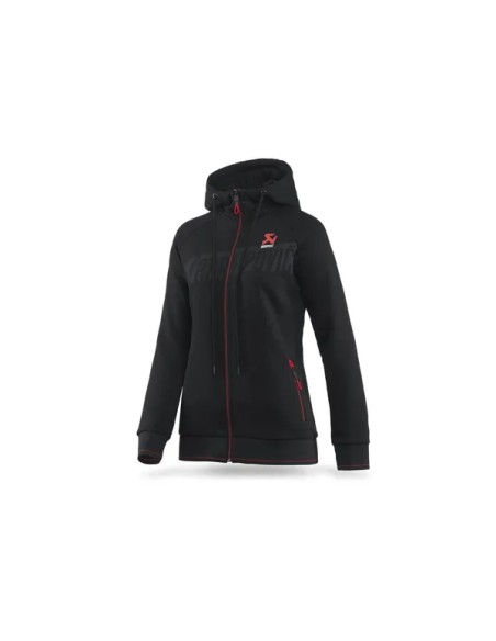 AKRAPOVIC Hoodies, Sweatshirts & Jacken - ZIP HOODIE BLACK WMN L