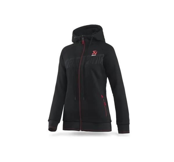 AKRAPOVIC Hoodies, Sweatshirts & Jacken - ZIP HOODIE BLACK WMN L