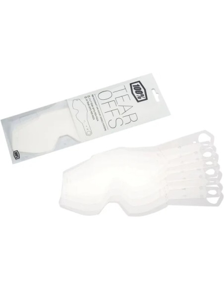 100% Zubehör - TEAR OFFS LAMINATED RC1/AC1/ST