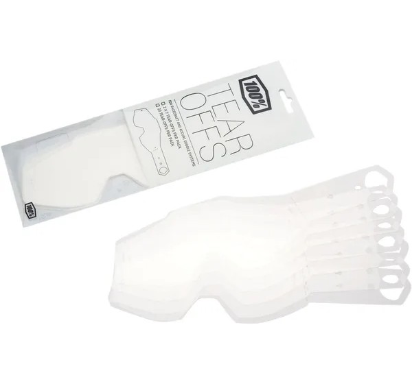 100% Zubehör - TEAR OFFS LAMINATED RC1/AC1/ST