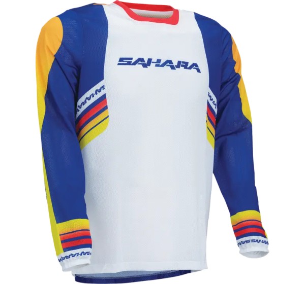 MOOSE OFFROAD SOFT-GOODS Jerseys - JERSEY SAHARA BLUE/ORANGE 3XL
