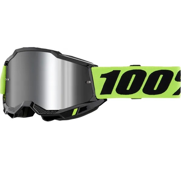 100% Motorradbrillen - GOGGLE AC2 NEON YEL MR SL