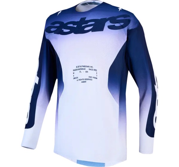 ALPINESTARS Jerseys - JERSEY RACER AIR AMBER BL/NV/W