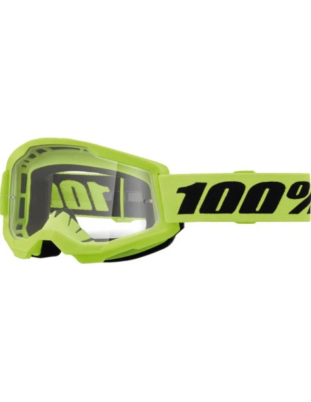 100% Motorradbrillen - GOG ST2 JR NEON YL CLR