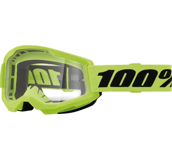 100% Motorradbrillen - GOG ST2 JR NEON YL CLR