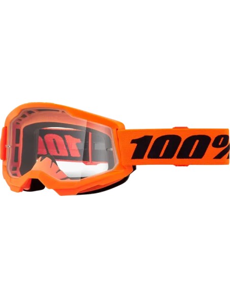 100% Motorradbrillen - GOG STRATA 2 NEON ORG CLR