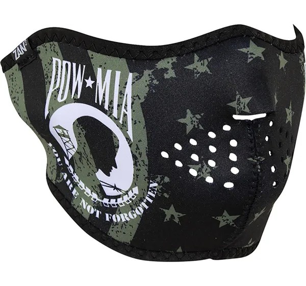 ZAN HEADGEAR Kopf- & Halsbedeckungen - HALF MASK POW MIA FLAG