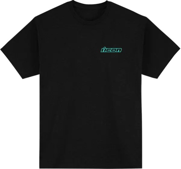 ICON T-Shirts, Poloshirts & Tanktops - TEE LAZER COBRA BLACK 2X