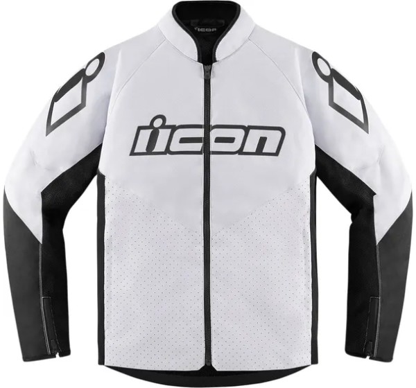 ICON Jacken - JACKET HOOLIGAN CE WHITE 3X
