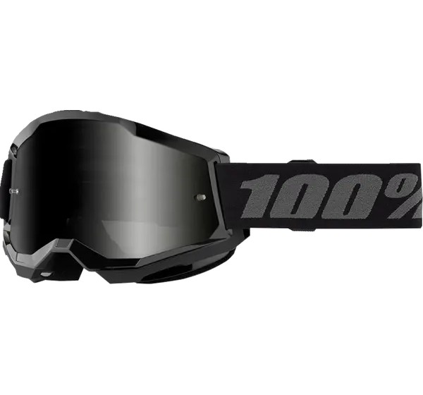 100% Motorradbrillen - GOGGLE STRATA 2 SAND BLACK SMK