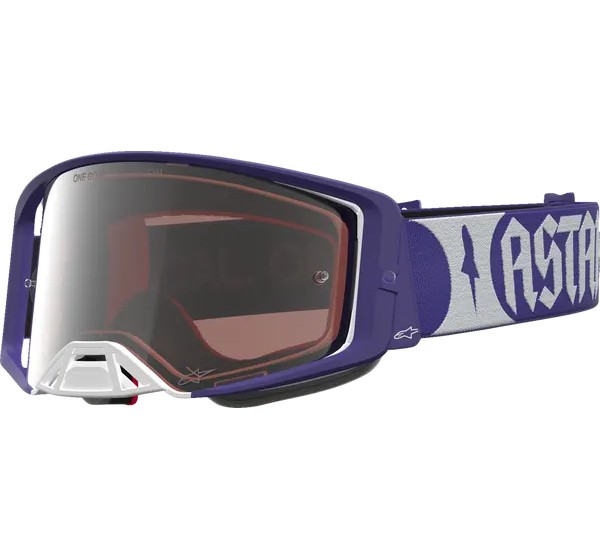 ALPINESTARS GOGGLES Motorradbrillen - GOGGLE SUPERTECH ATROX DP BL W