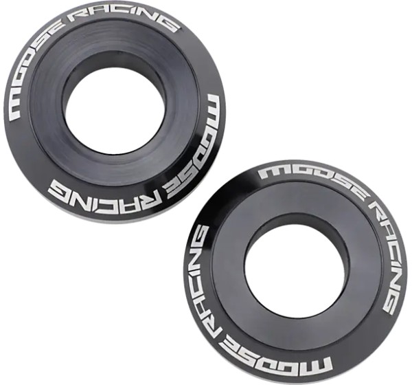 MOOSE OFFROAD HARD-PARTS Distanzstücke - WHEEL SPACER RR YAM BK