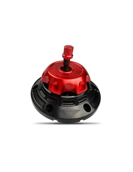 HEINZ BIKES Tankdeckel - GAS CAP - FLT 24-UP - BLACK/RE