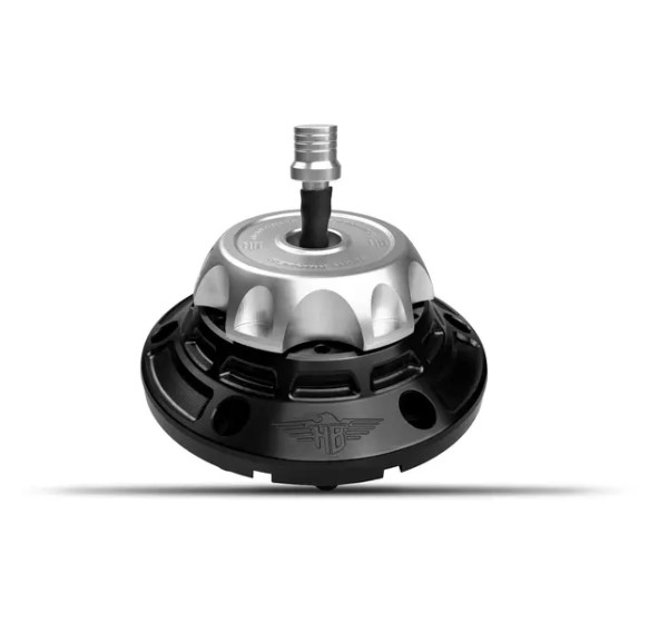 HEINZ BIKES Tankdeckel - GAS CAP - FLT 24-UP - BLACK/SI