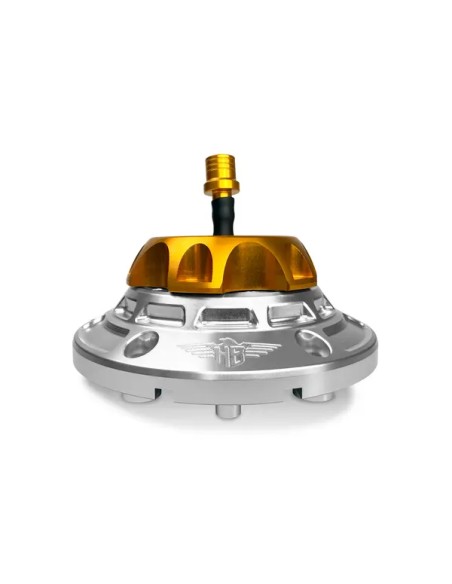 HEINZ BIKES Tankdeckel - GAS CAP - FLT 24-UP - SILVER/G