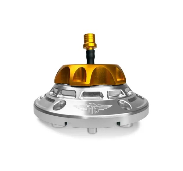 HEINZ BIKES Tankdeckel - GAS CAP - FLT 24-UP - SILVER/G
