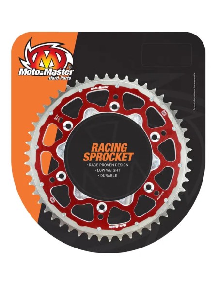 MOTO-MASTER Ritzel & Kettenräder - SPROCKET FUSION 520-45T RED HO