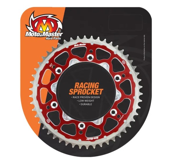 MOTO-MASTER Ritzel & Kettenräder - SPROCKET FUSION 520-45T RED HO
