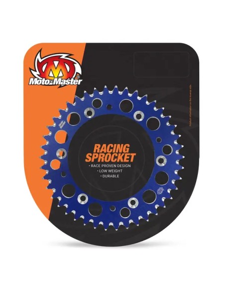 MOTO-MASTER Ritzel & Kettenräder - SPROCKET ALUMINIUM BLUE 415 40