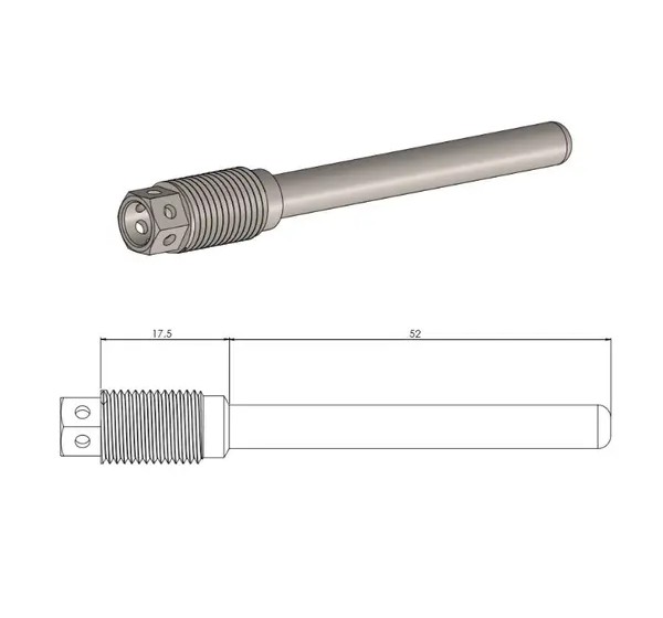 MOTO-MASTER Montagematerial & Zubehör - BRAKE PAD PIN DRILLED KWSKI SZ