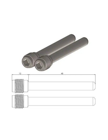 MOTO-MASTER Montagematerial & Zubehör - BRAKE PAD PIN