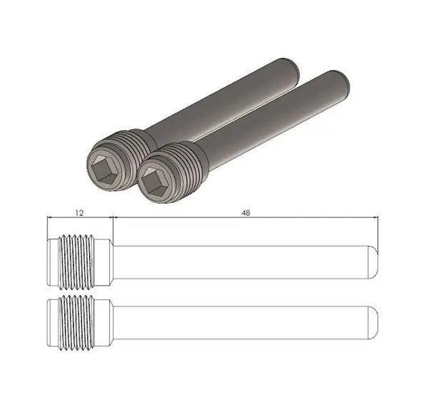 MOTO-MASTER Montagematerial & Zubehör - BRAKE PAD PIN