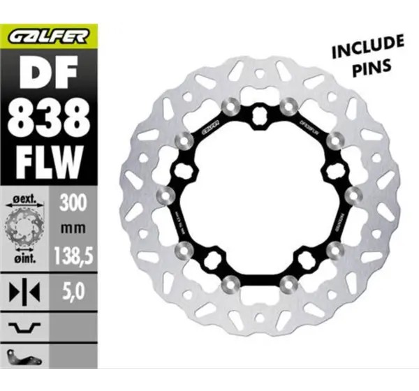 GALFER Bremsscheiben - BRAKE DISC FLOAT WAVE
