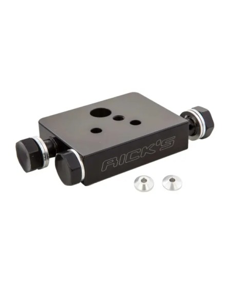 RICK'S MOTORCYCLES Brems- & Kupplungsleitungen - BRAKE LINE TEE ABS SFTL TRNG &