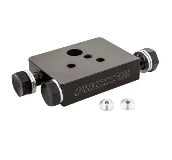 RICK'S MOTORCYCLES Brems- & Kupplungsleitungen - BRAKE LINE TEE ABS SFTL TRNG &
