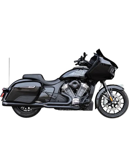 S&S CYCLE Komplettanlagen - Exhaust Qualifier 2:1 Black 49