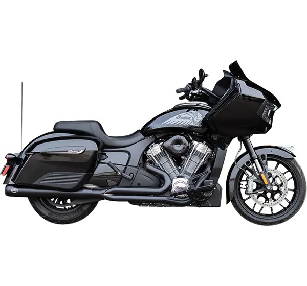 S&S CYCLE Komplettanlagen - Exhaust Qualifier 2:1 Black 49