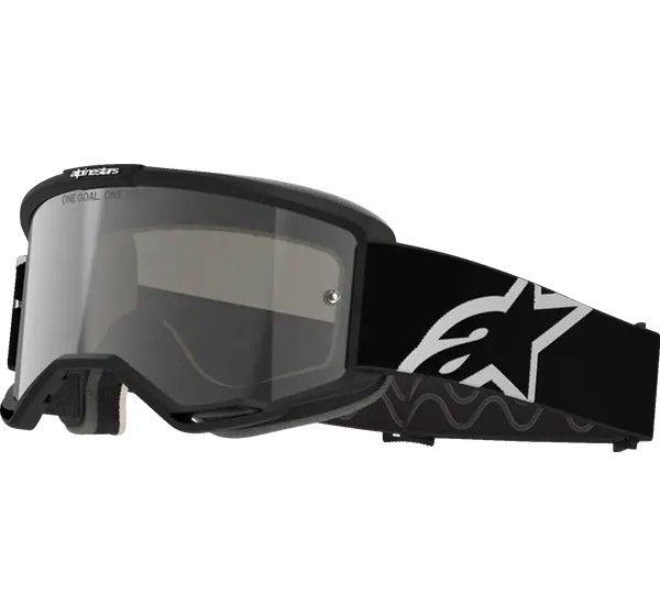 ALPINESTARS Motorradbrillen - GOGGLE VISION 5 CORP 2 BLK WH