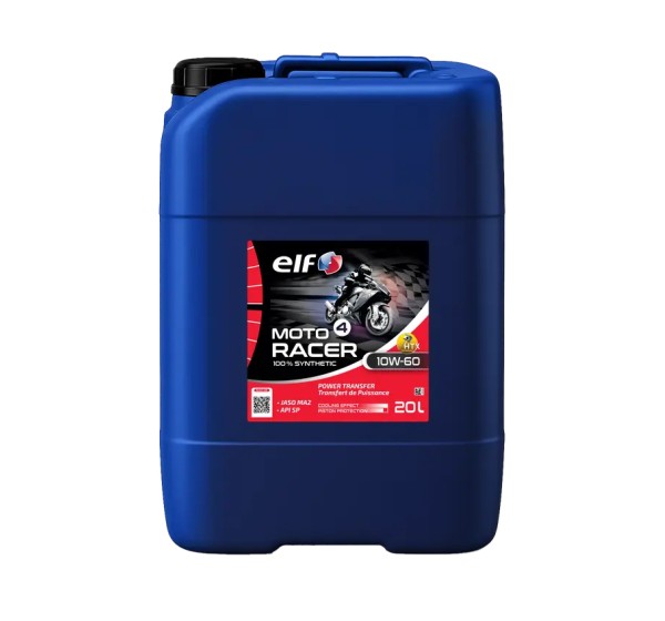 ELF Öl- und Schmierstoffe - OIL MOTO 4 RACER 10W-60 SYN 20