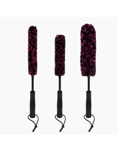 Mikrofaser-Detailpinsel-Set x 3