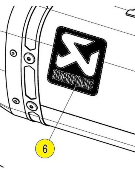 AKRAPOVIC Montagematerial & Zubehör - Detailansicht