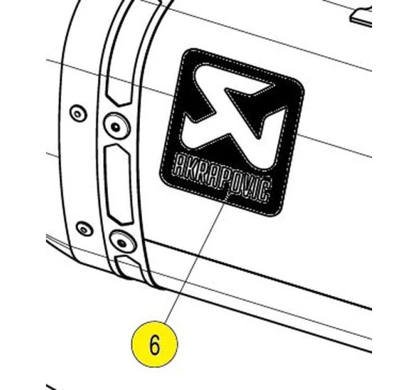 AKRAPOVIC Montagematerial & Zubehör - Detailansicht